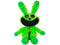 Peluche Smiling Conejo Verde