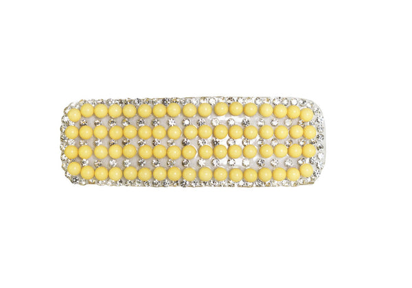 Hairclips Dots Amarillo