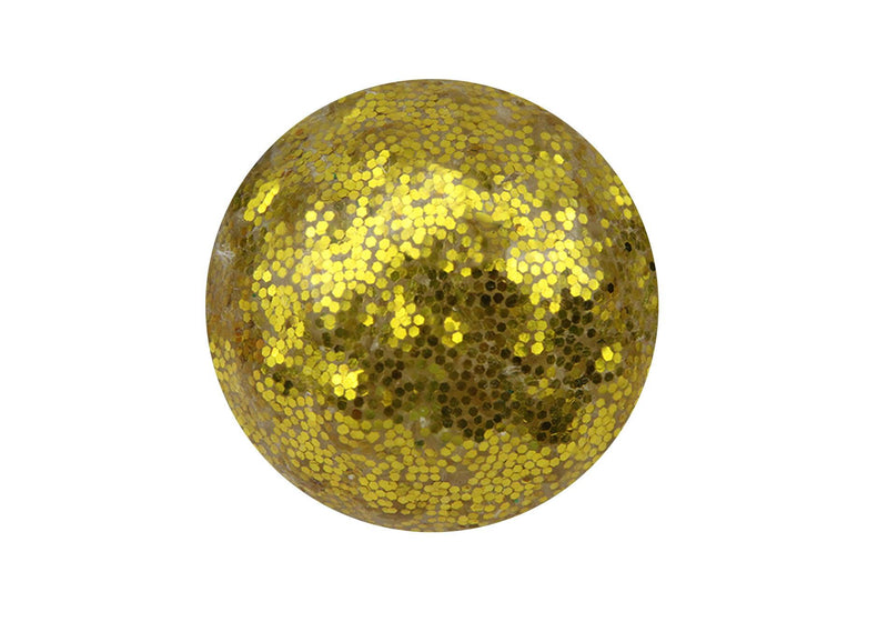 Bola Squeeze con Glitter Dorad