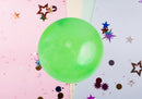 Squeeze Ball con Slime and Glitter 10 cm Verde