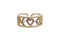 Anillo Ajustable Rainbow Corazones