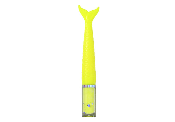 Delineador Romantic Rain Pincel Sirena Color Amarillo Neon