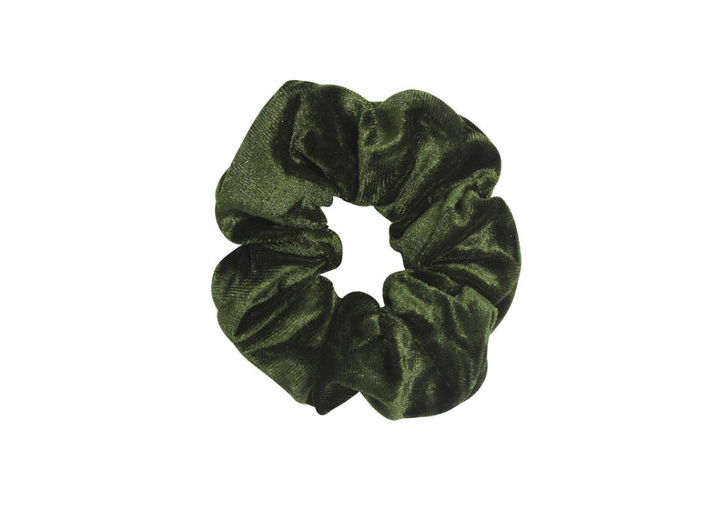 Scrunchie Terciopelo VSCO Verde