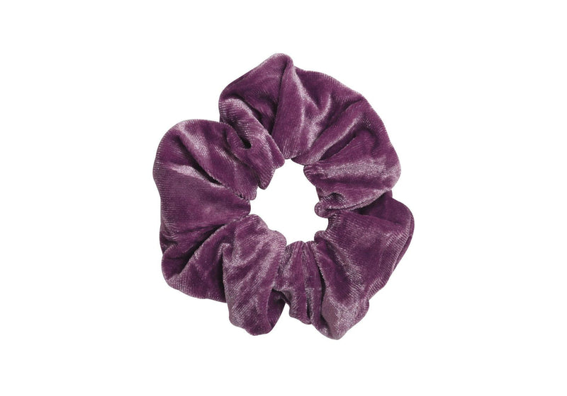 Scrunchie Terciopelo VSCO Morado Claro