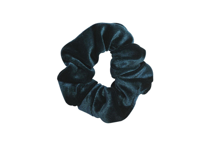 Scrunchie Terciopelo VSCO Azul Indigo