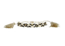 Brazalete de Hilo Con Miyuki Animal Print Beige