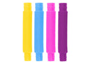 Pop Tube Large Set Aqua / Amethyst / Pink / Yellow