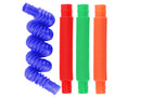 Pop Tube Large Set Orange / Blue / Red / Green