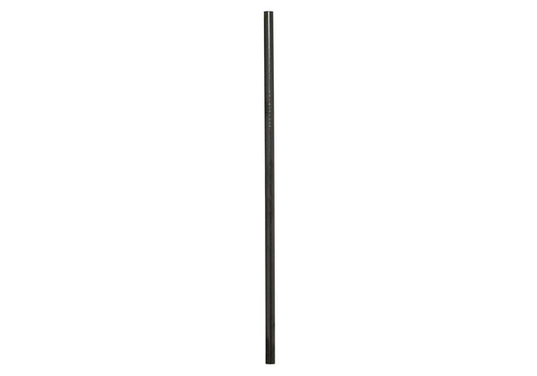 Popote Acero Inoxidable Recto Negro