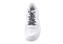 Cintas para tennis Animal Print Zebra Blanco / Negro