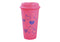 Vaso Cafetero San Valentin Color Fucsia con Corazones Aqua